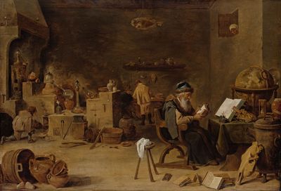 David Teniers the Younger (1610–1690), The Alchemist, ca. 1643–45